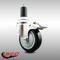 Service Caster 4 Inch 316SS Black Poly Swivel 1-3/8 Inch Expanding Stem Caster Lock Brake SCC SCC-SS316TTLEX20S414-PPUB-BLK-138 - alternate 4